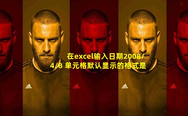 在excel输入日期2008/4/8 单元格默认显示的格式是